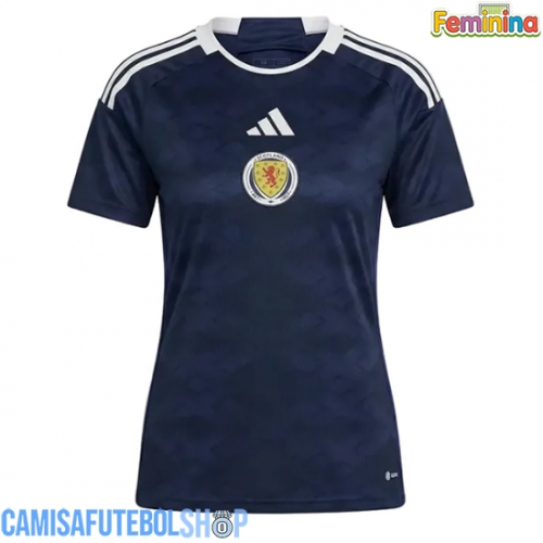 Camisa de time de futebol Escócia Replicas 1º Equipamento Feminina Mundo 2026 Manga Curta